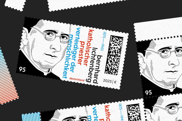 New special stamp for Bernhard Lichtenberg
