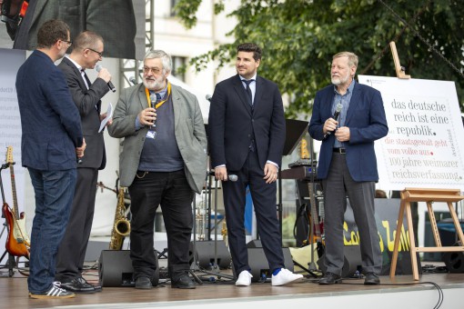 Briefmarkenpr&auml;sentation im Bundesfinanzministerium