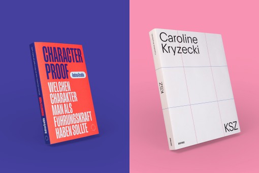 Shortlist Most Beautiful German Books &ldquo;KSZ&rdquo; and &ldquo;Character Proof&rdquo;