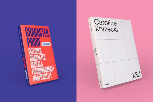 Shortlist Most Beautiful German Books “KSZ” and “Character Proof”