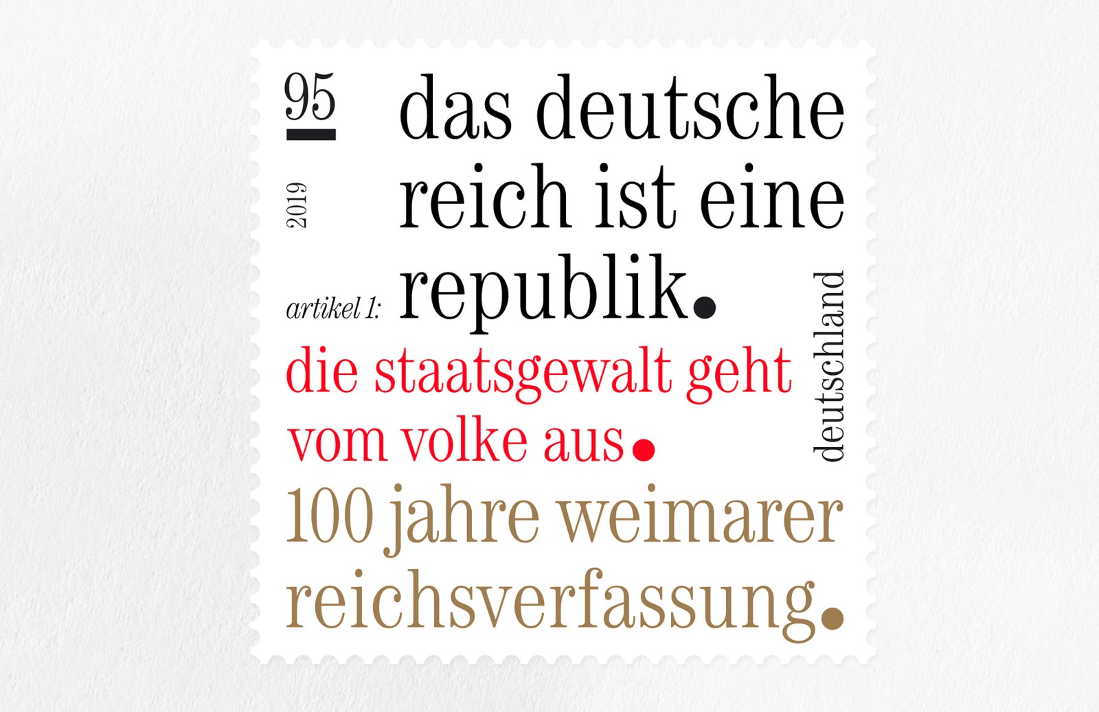 vista &mdash; Designstudio f&uuml;r Kommunikationsdesign in D&uuml;sseldorf | Die Geburtsstunde der deutschen Demokratie