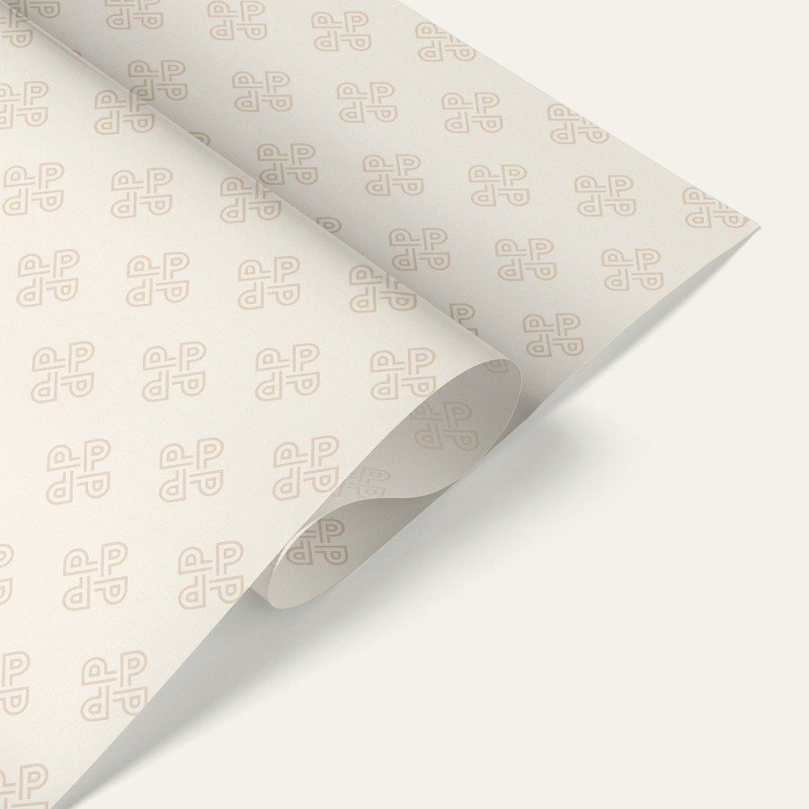 pure pastry corporate design logo detail